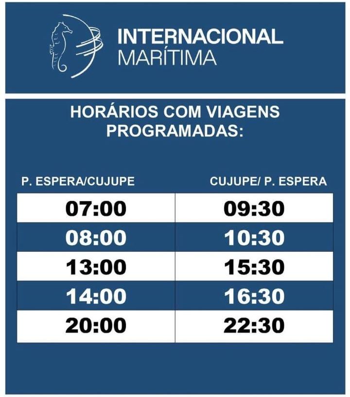 ferry schedule